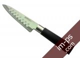 Японский поварской нож Сантоку фото